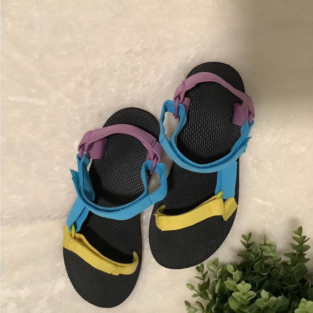 Teva Women's Sandals - Black, Blue, Yellow, Purple